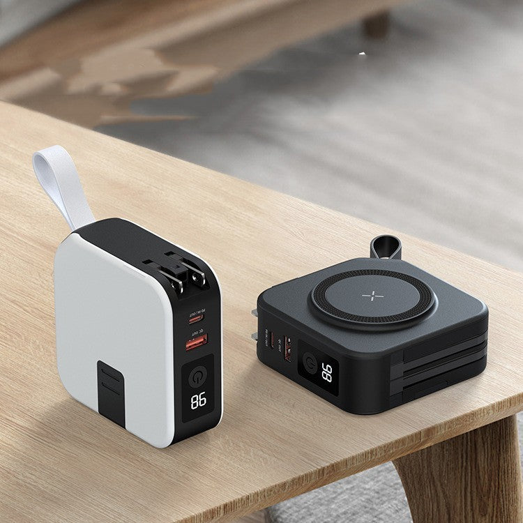 Magnetic Wireless Power Bank Five-in-one Magnetic Wireless Power Bank Five-in-one